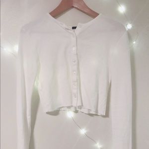 Brandy Melville White Paige top